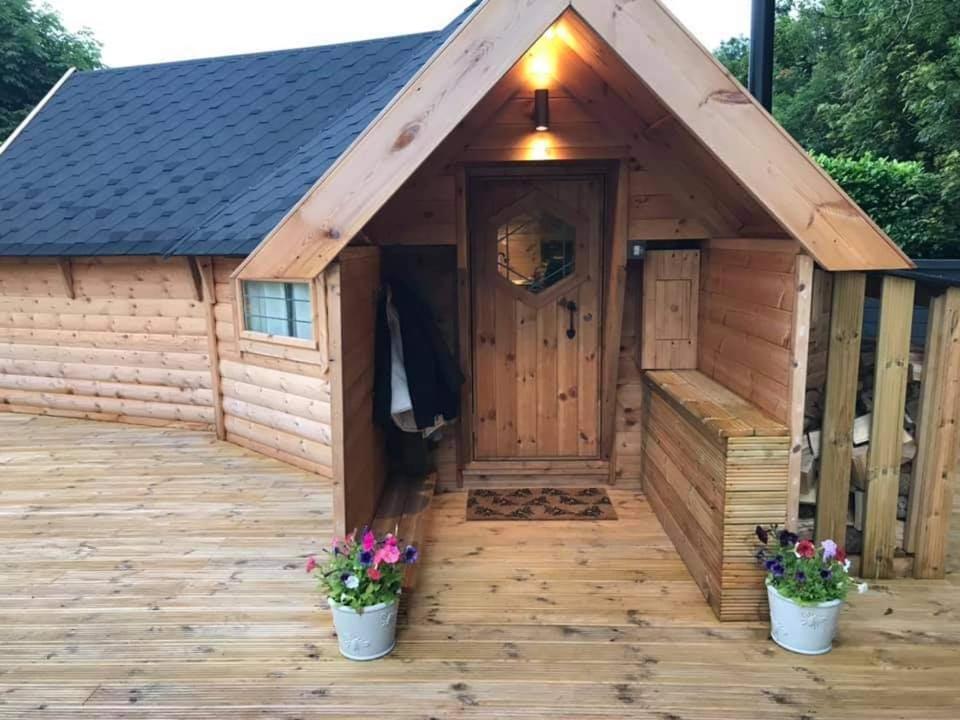 The Hive - Unique Log Cabin With Wood Burning Stove Ludchurch 外观 照片