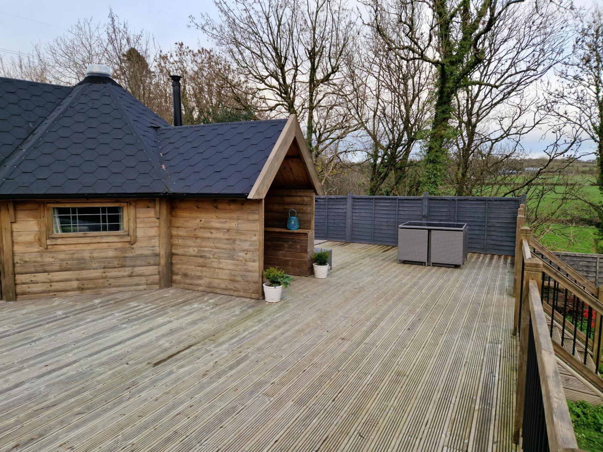 The Hive - Unique Log Cabin With Wood Burning Stove Ludchurch 外观 照片